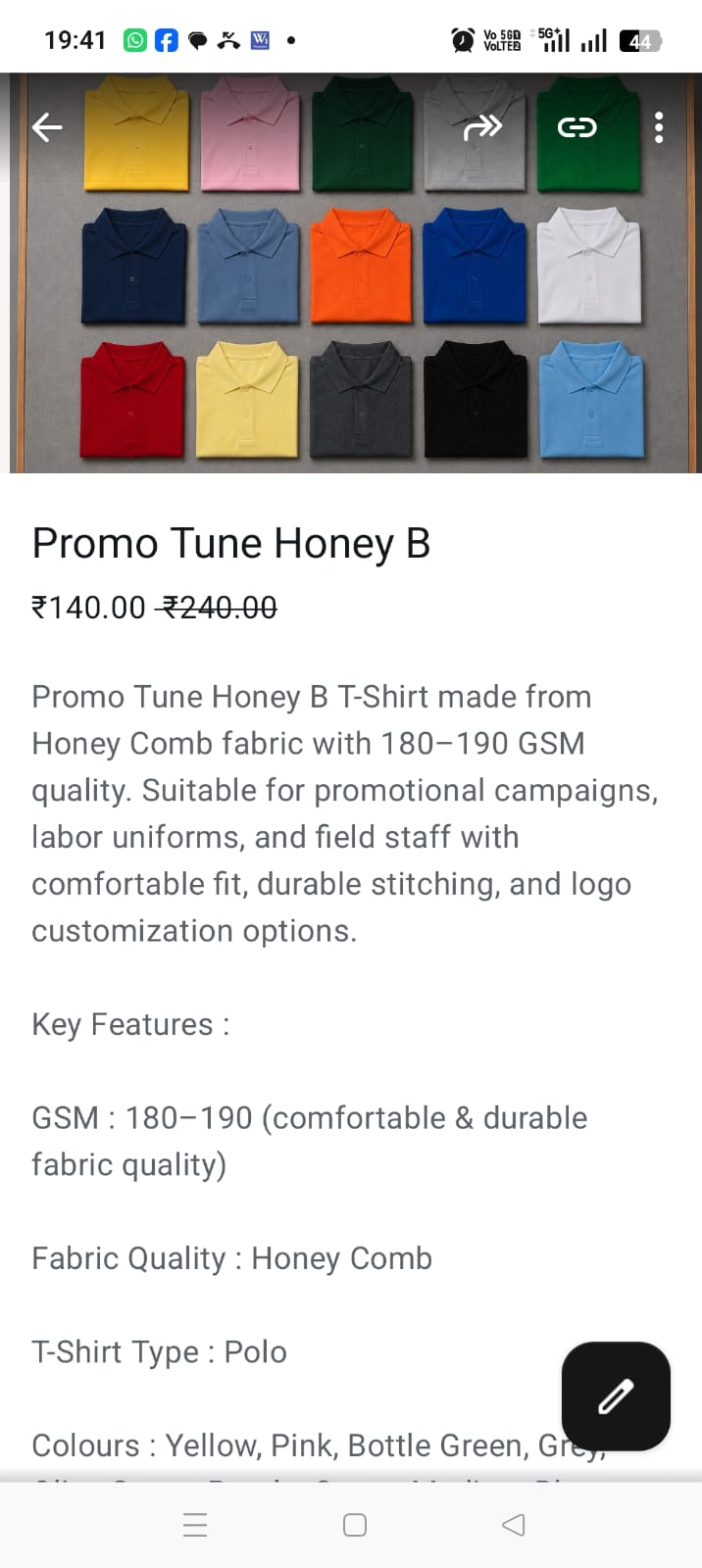 Promo Tune Honey B Polo T-Shirt
