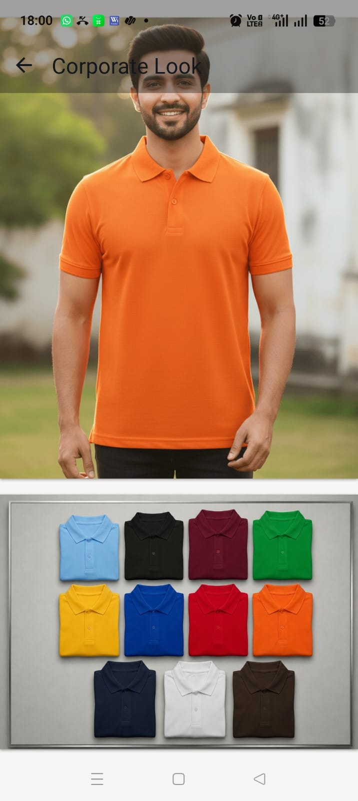 Corporate Look Polo T-Shirt (2)