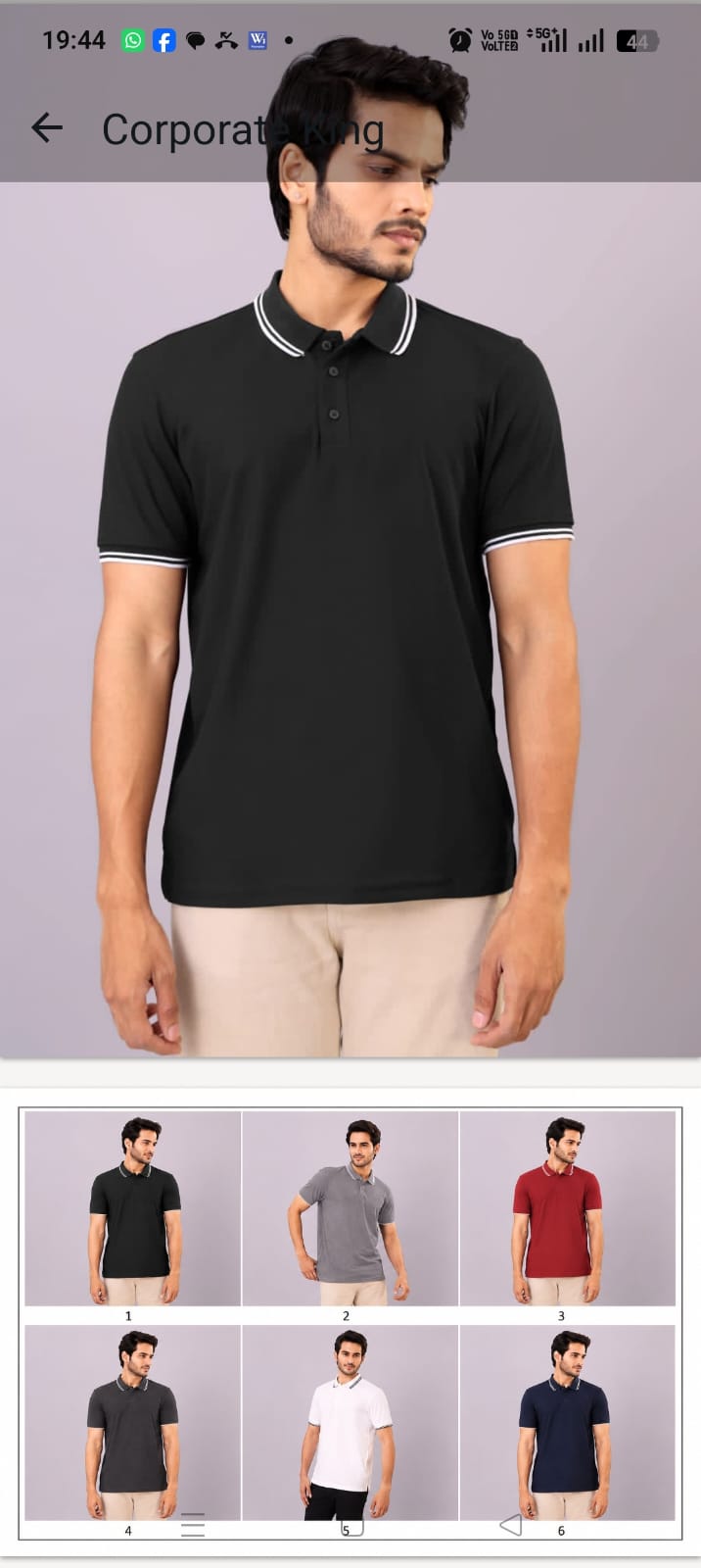 Corporate King Polo T-Shirt (2)
